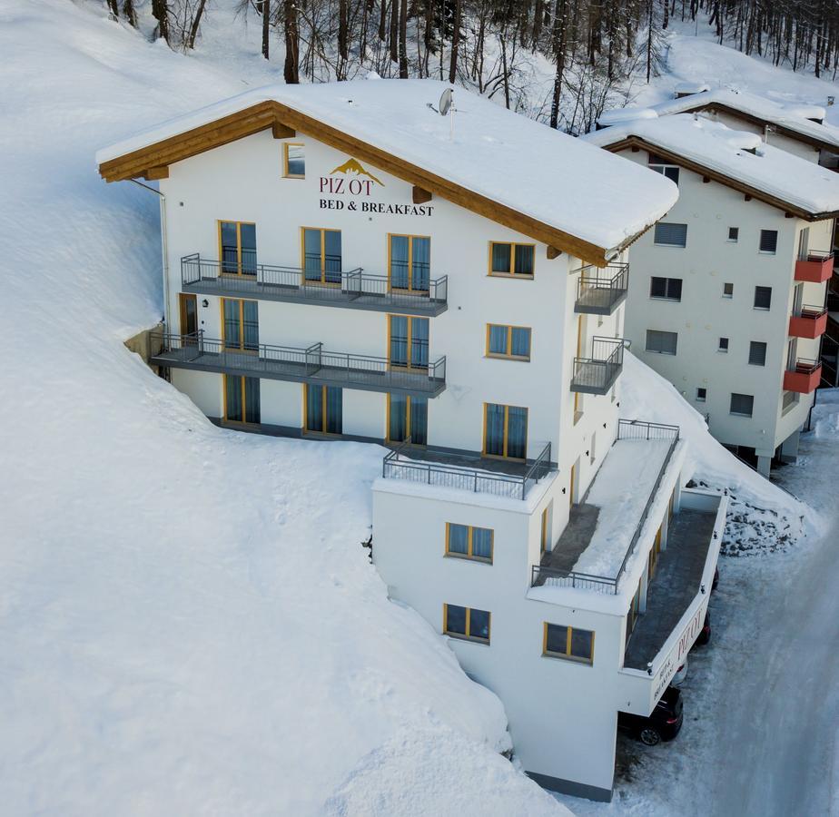 Piz Ot Hotel Samnaun Ngoại thất bức ảnh